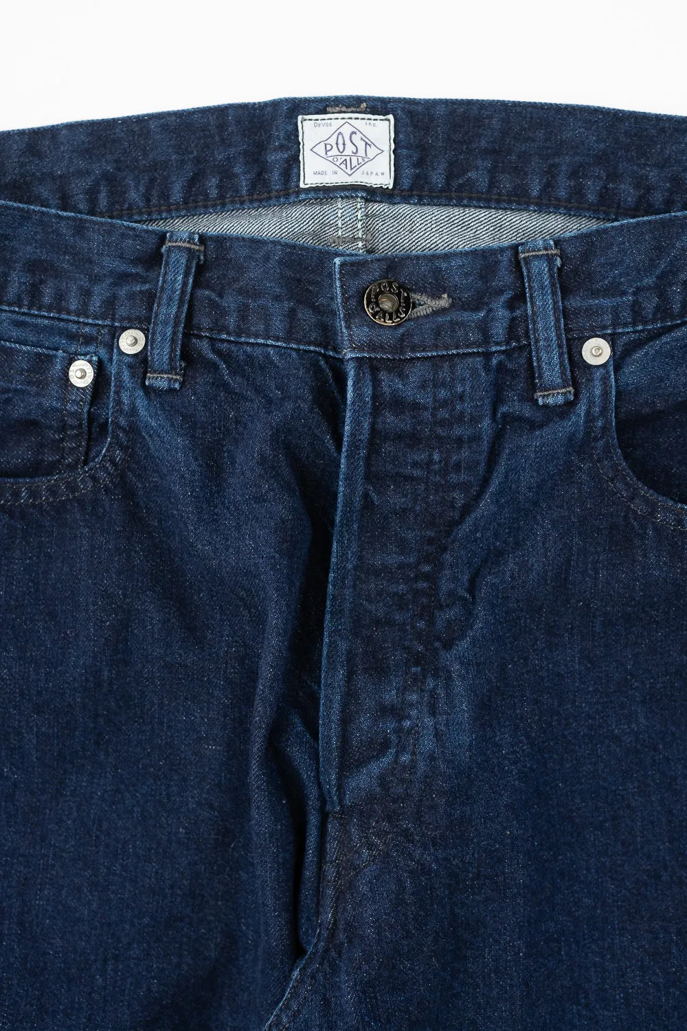 1382-12DW - No. 1 Five Pocket Selvedge Denim - Indigo