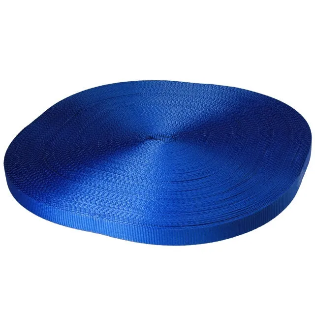 1" x 300' 4.5K Polyester Cargo Webbing - Blue