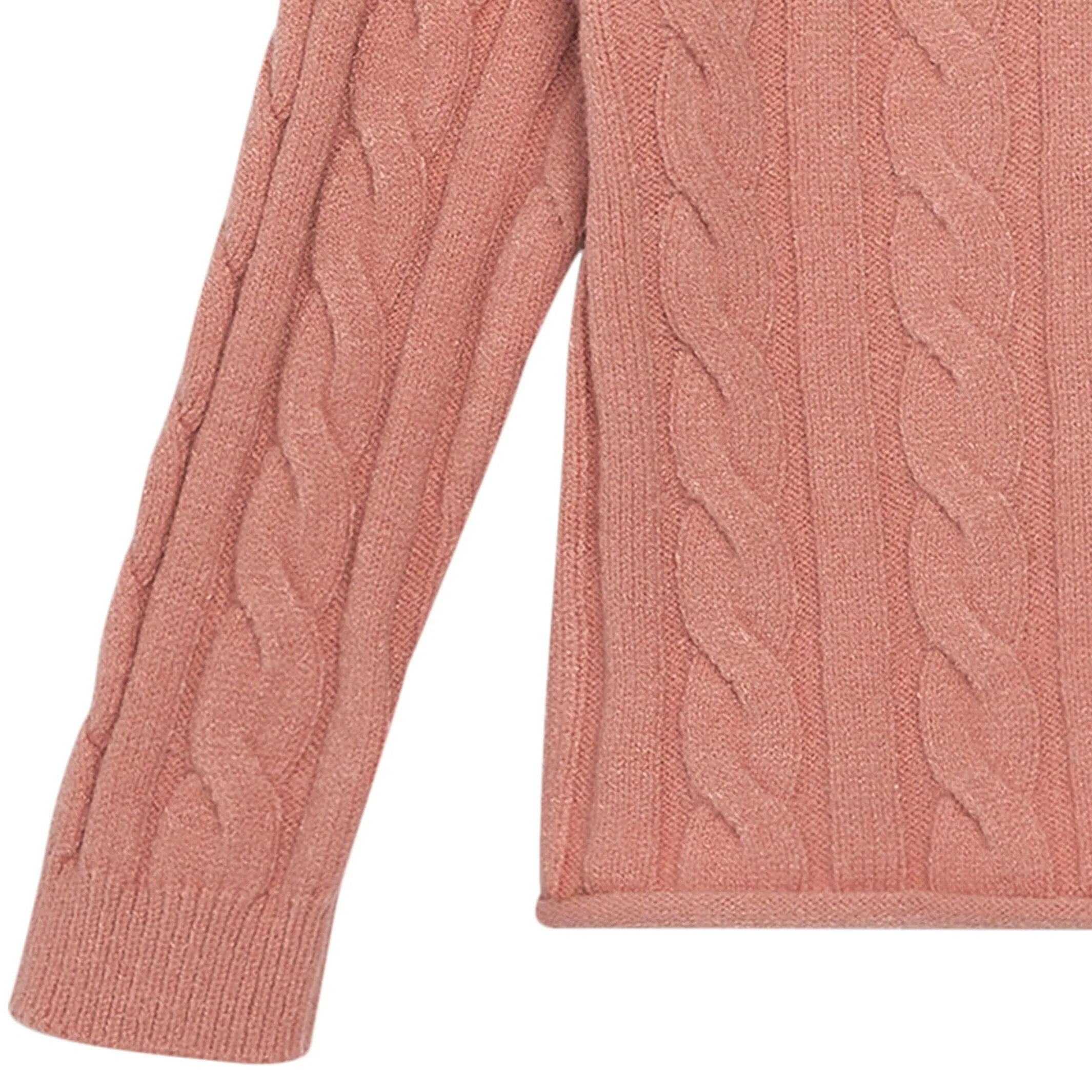 2-Piece Toddler Girls Peach Sweater Set