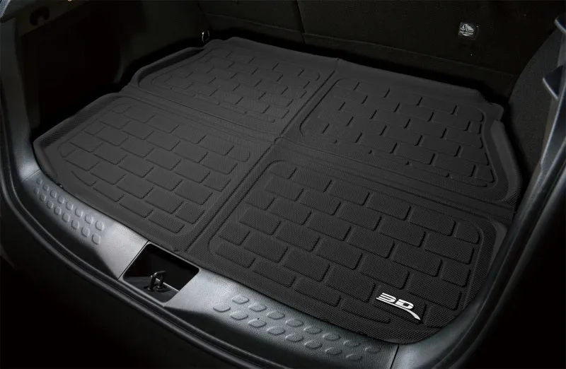 3D MAXpider 2017-2021 GMC Acadia Stowable (Behind 2nd Row) Kagu Cargo Liner - Black