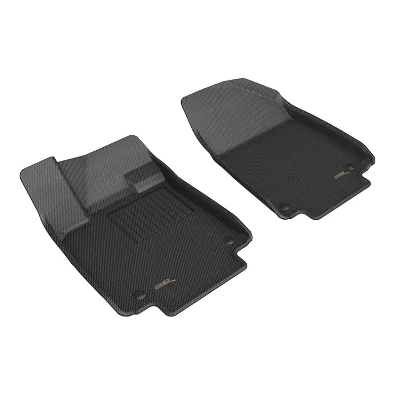 3D MAXpider 2023  Hyundai Ioniq Kagu 1st Row Floormat - Black