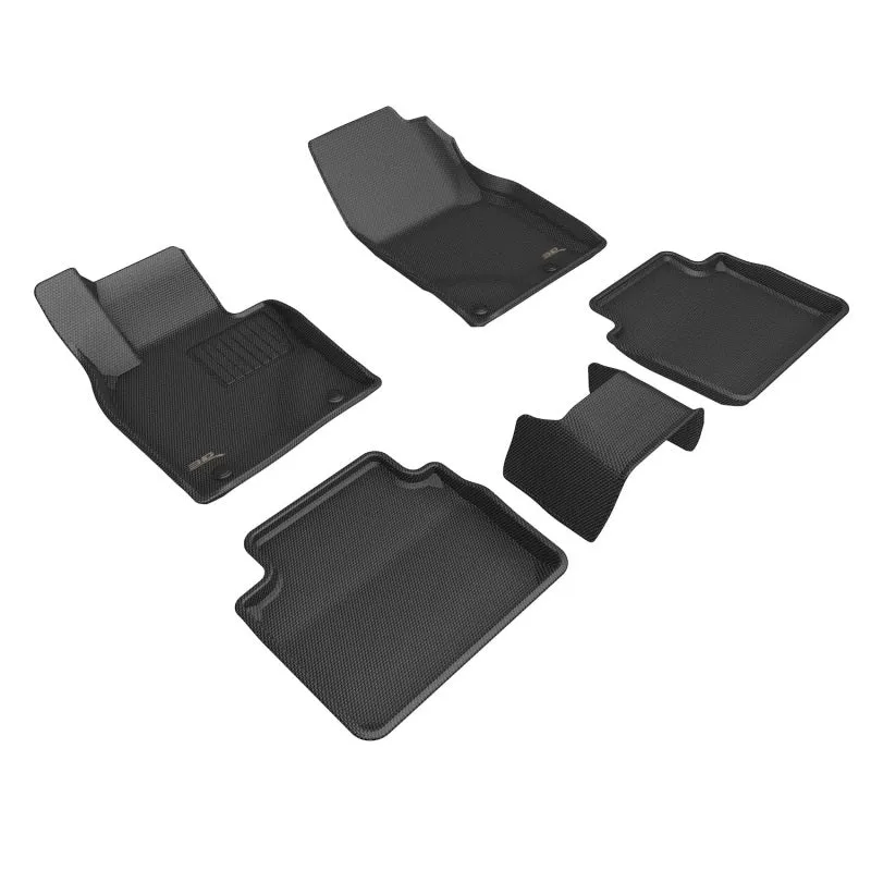 3D Maxpider 2023  Mazda Cx-50 Kagu Floor Mat- Black R1 R2