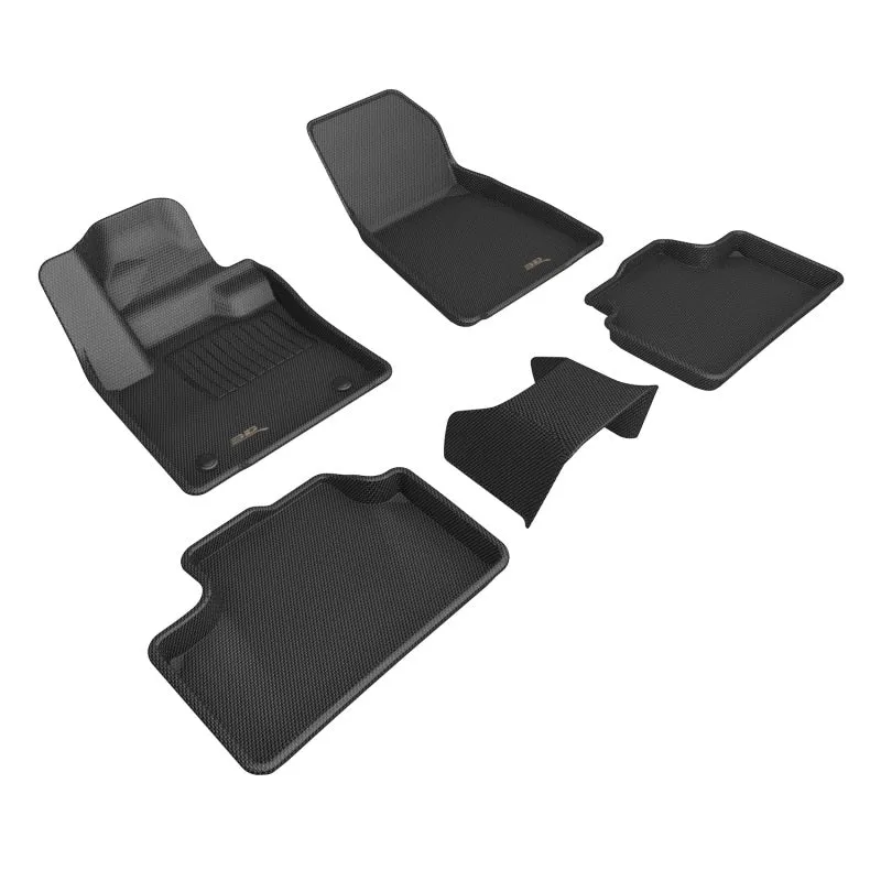 3D Maxpider 2023  Volvo C40 Recharge Kagu Floor Mat- Black R1 R2 R3