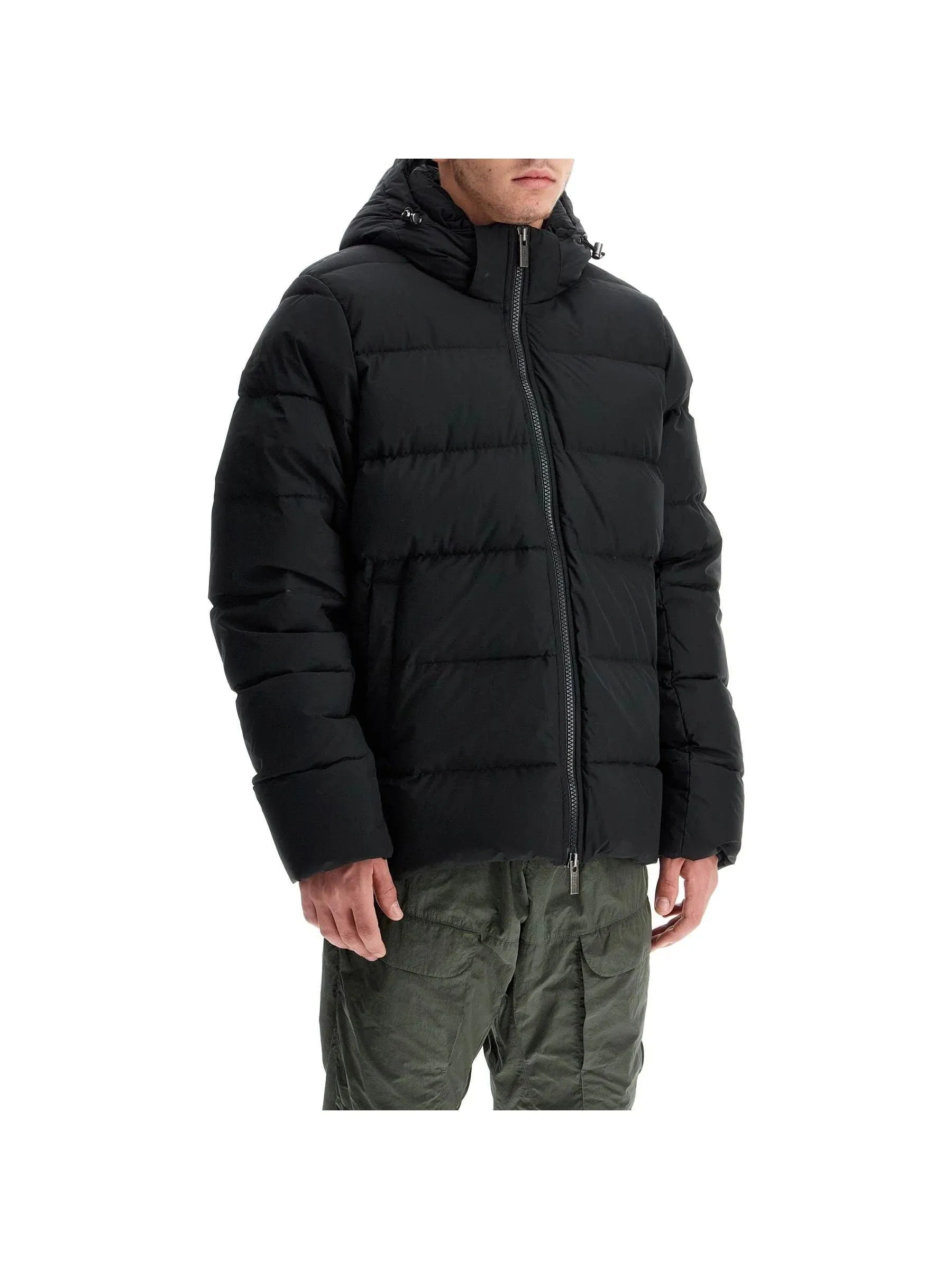 A-line Hooded Rain Jacket