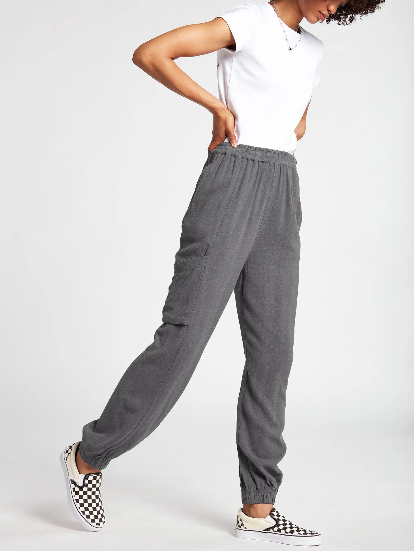 All In For This Jogger Pant - Charcoal