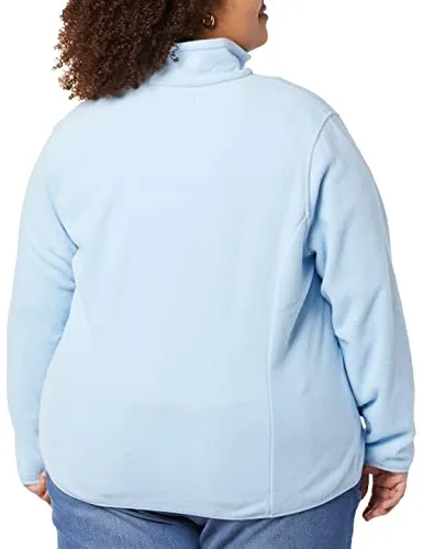 Amazon Essentials Women's Classic-Fit Long-Sleeve Quarter-Zip Polar Fleece Pullover Jacket -