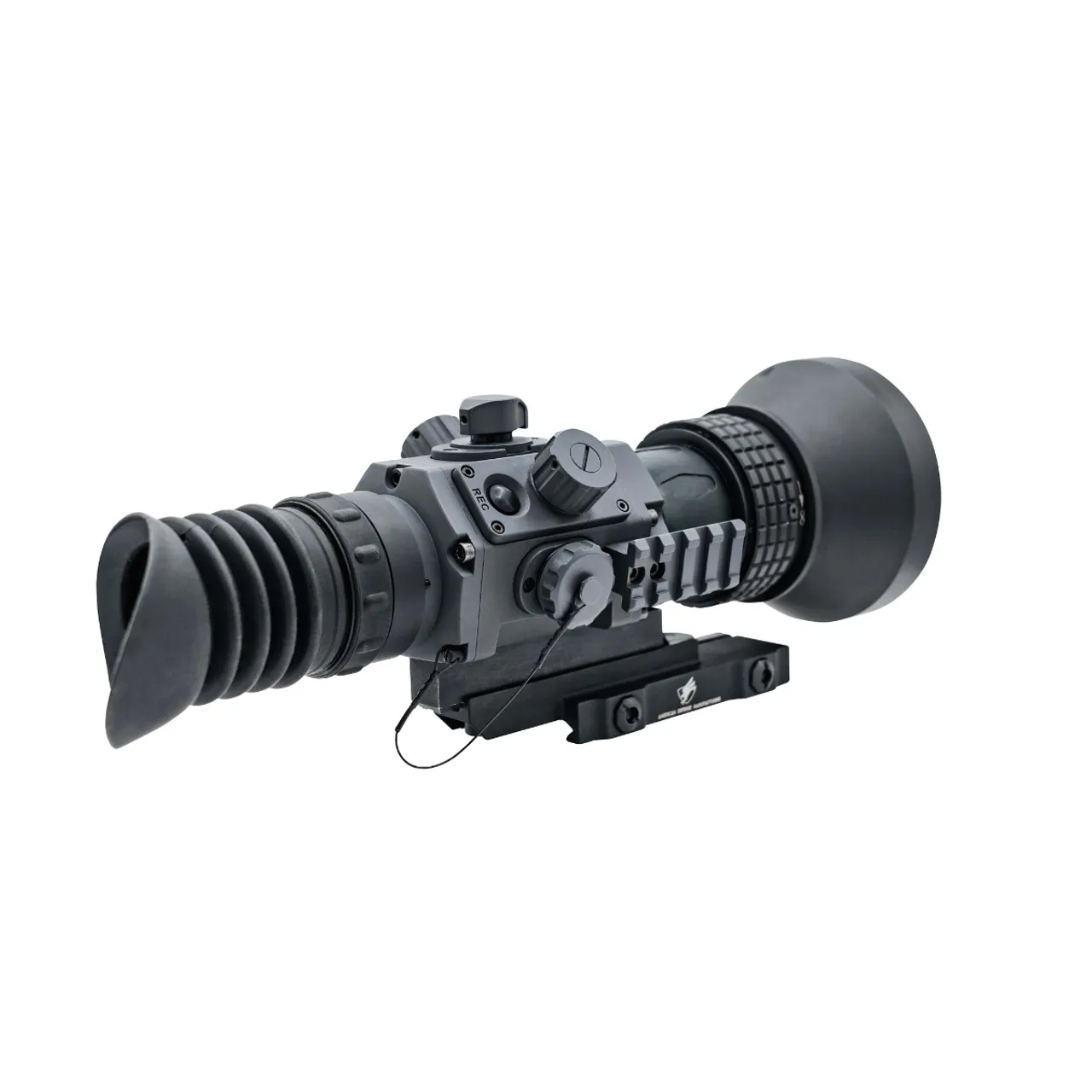 Armasight Contractor 4.8-19.2x Thermal Weapon Sight, 75mm lens, Gray