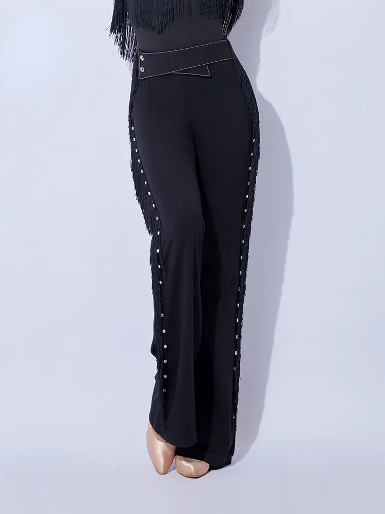 Ballroom/ Latin Tassel Straight Pants