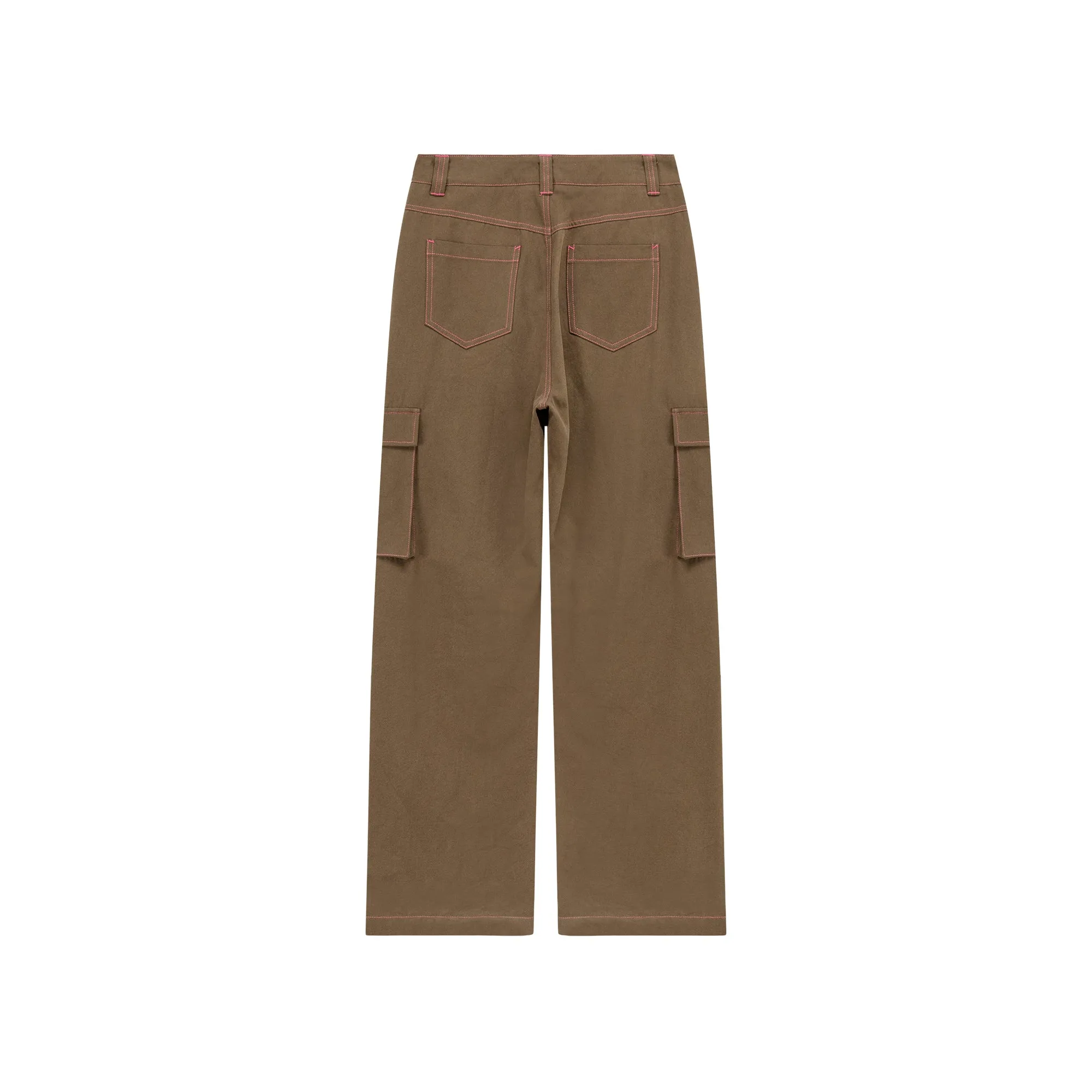 Basic Wide Cargo Pants