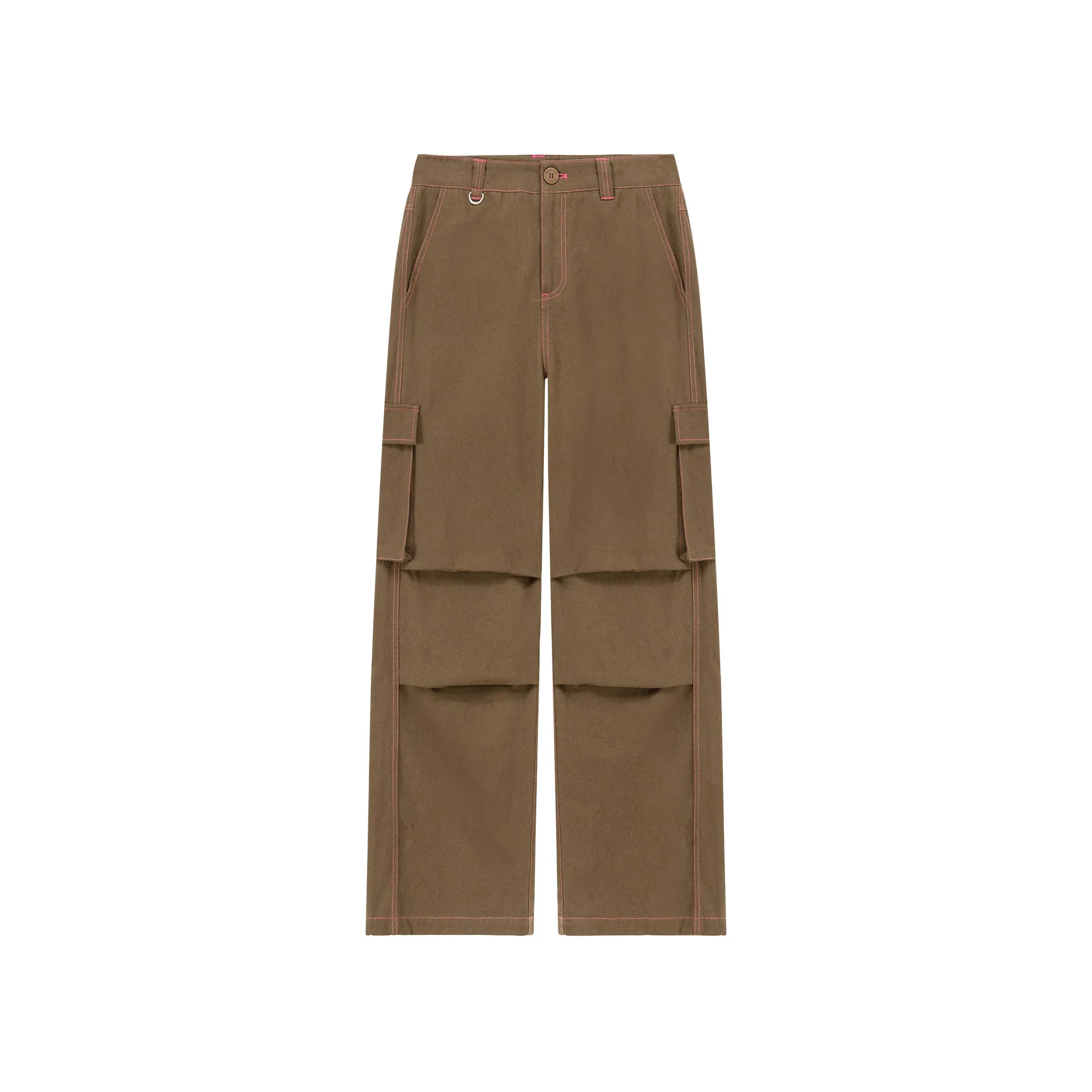 Basic Wide Cargo Pants