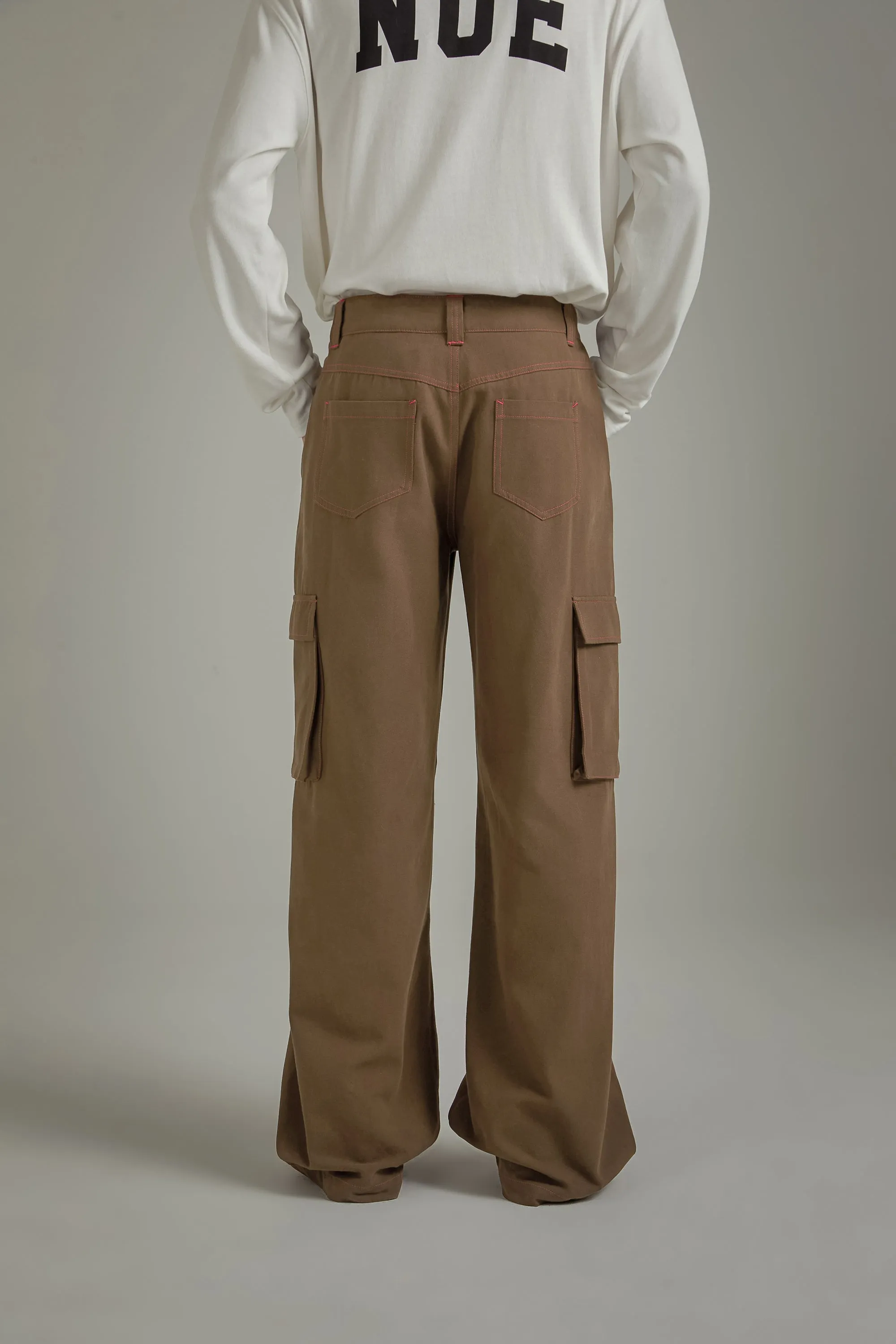 Basic Wide Cargo Pants