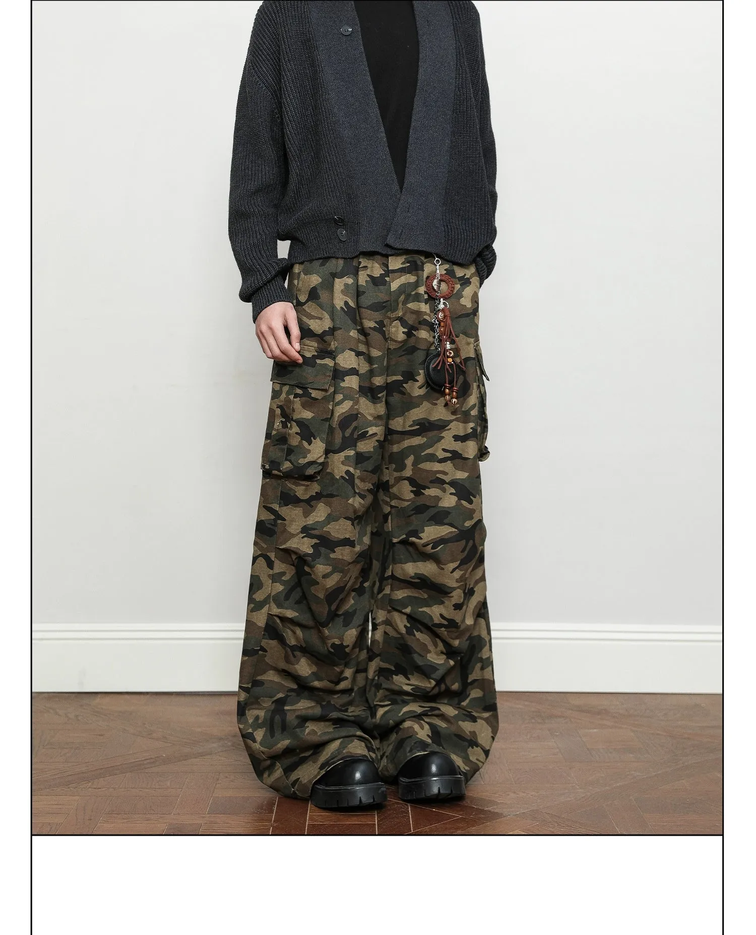 Big Pocket Camouflage Cargo Pants