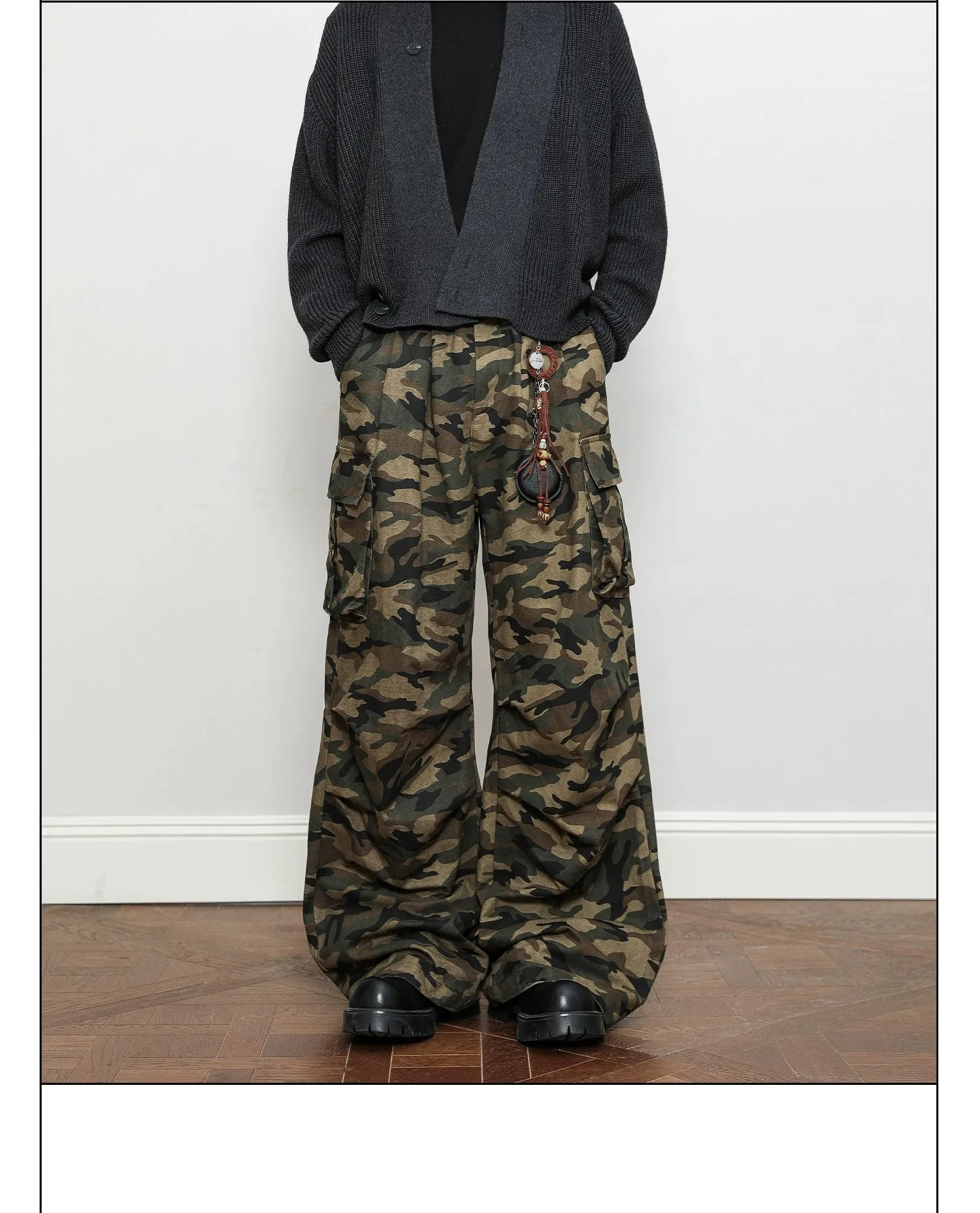 Big Pocket Camouflage Cargo Pants