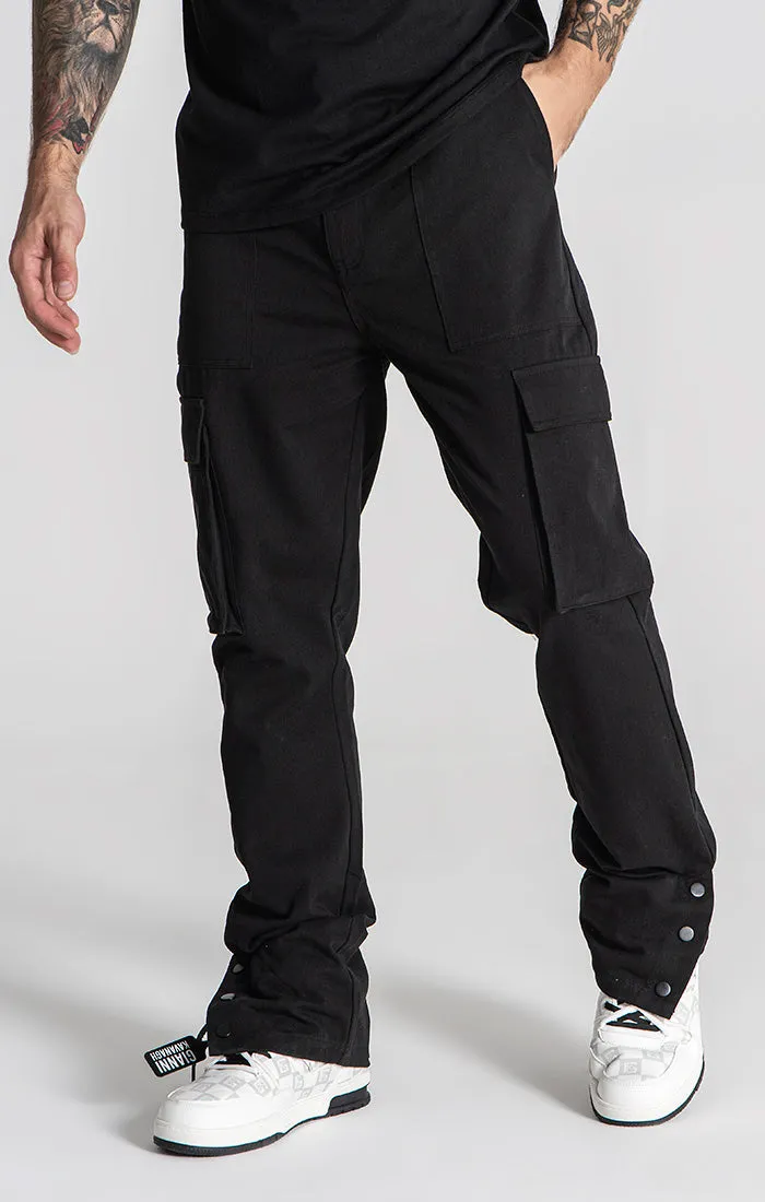 Black Explorer Cargo Pants