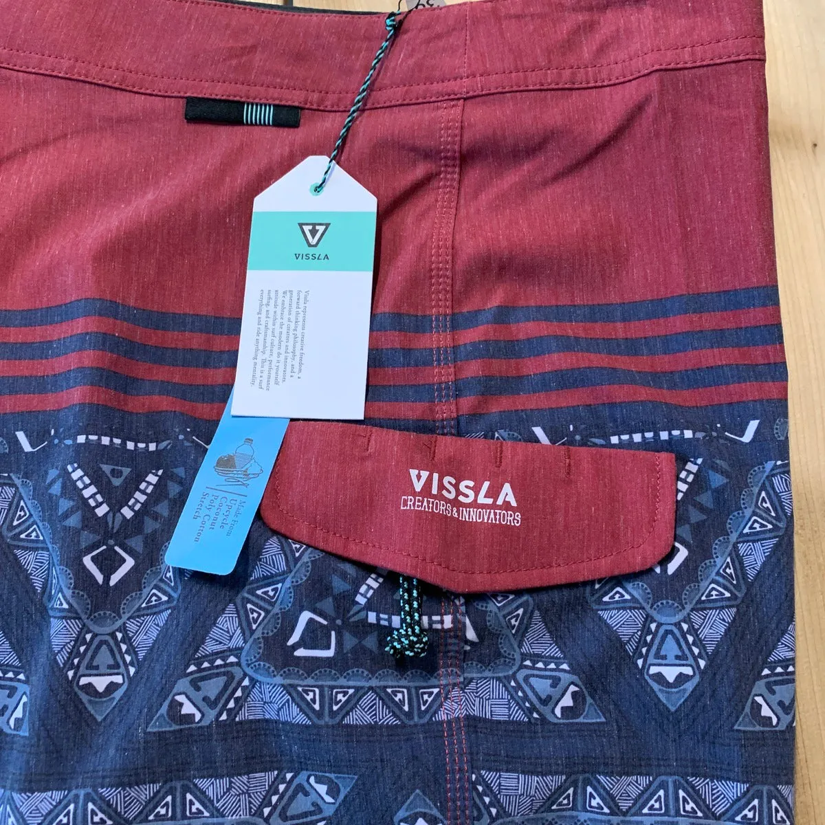 Boardshorts - Vissla Sinner Point - Red