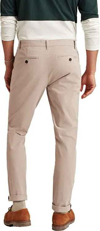 Bonobos Men's Oat Milk 42W x 32L Slim Stretch Washed Chino 2.0 Pants