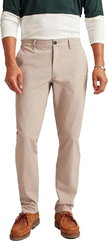 Bonobos Men's Oat Milk 42W x 32L Slim Stretch Washed Chino 2.0 Pants