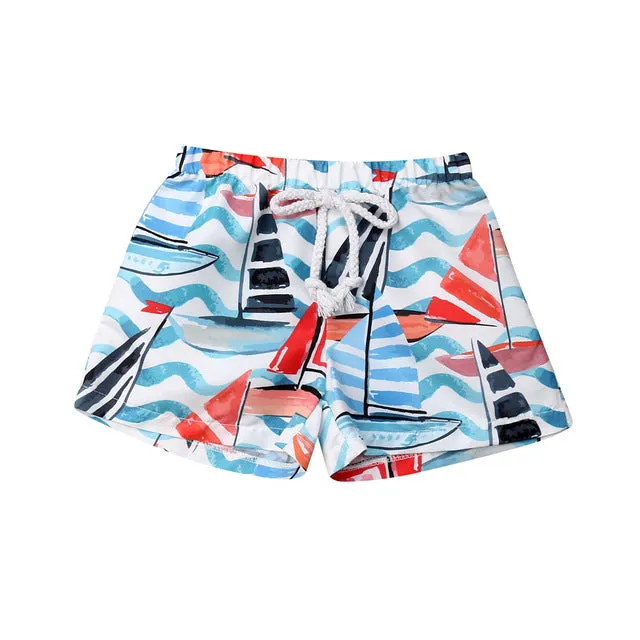 Boys Printed Swimsuit