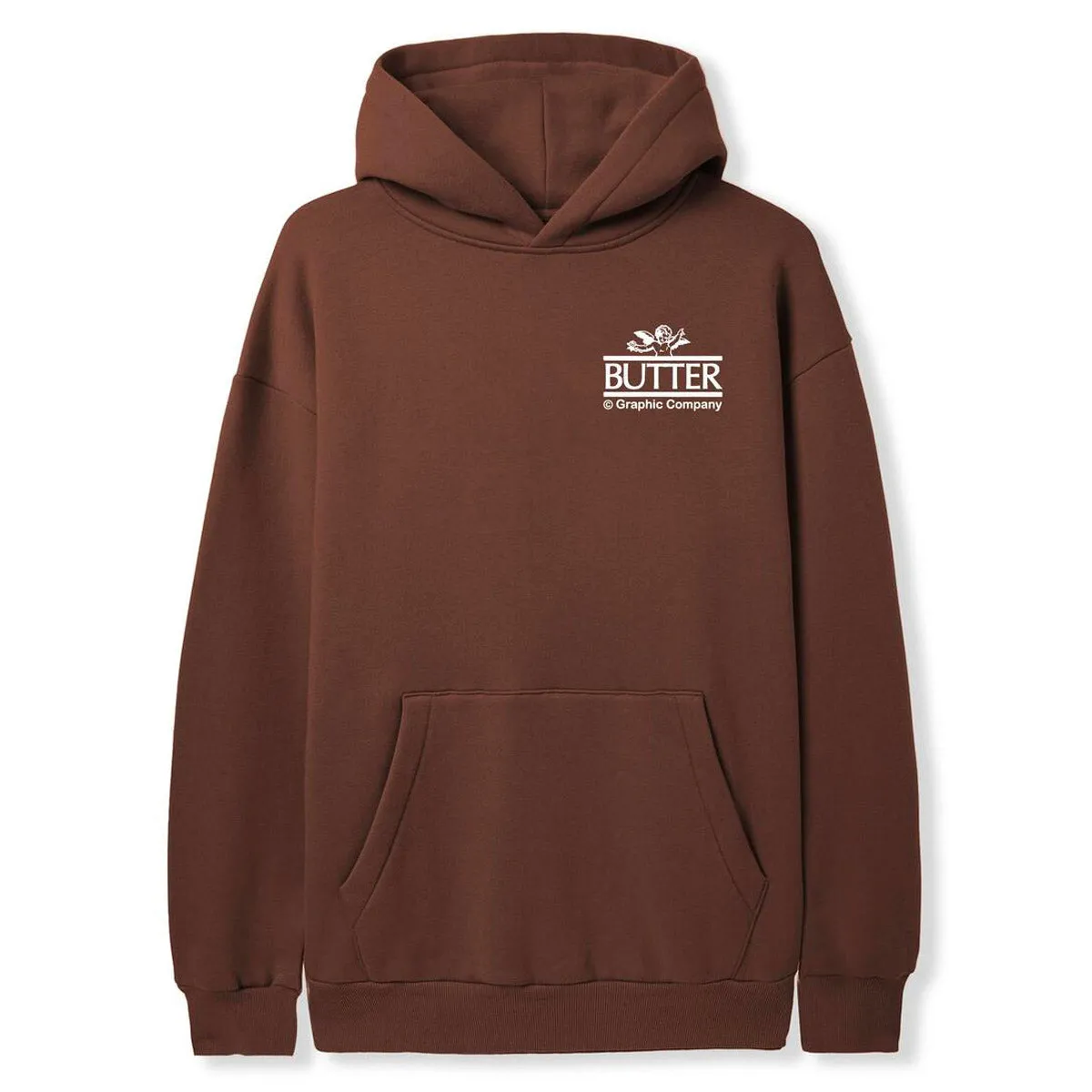 Butter Goods - Cherub Hoodie Chocolate