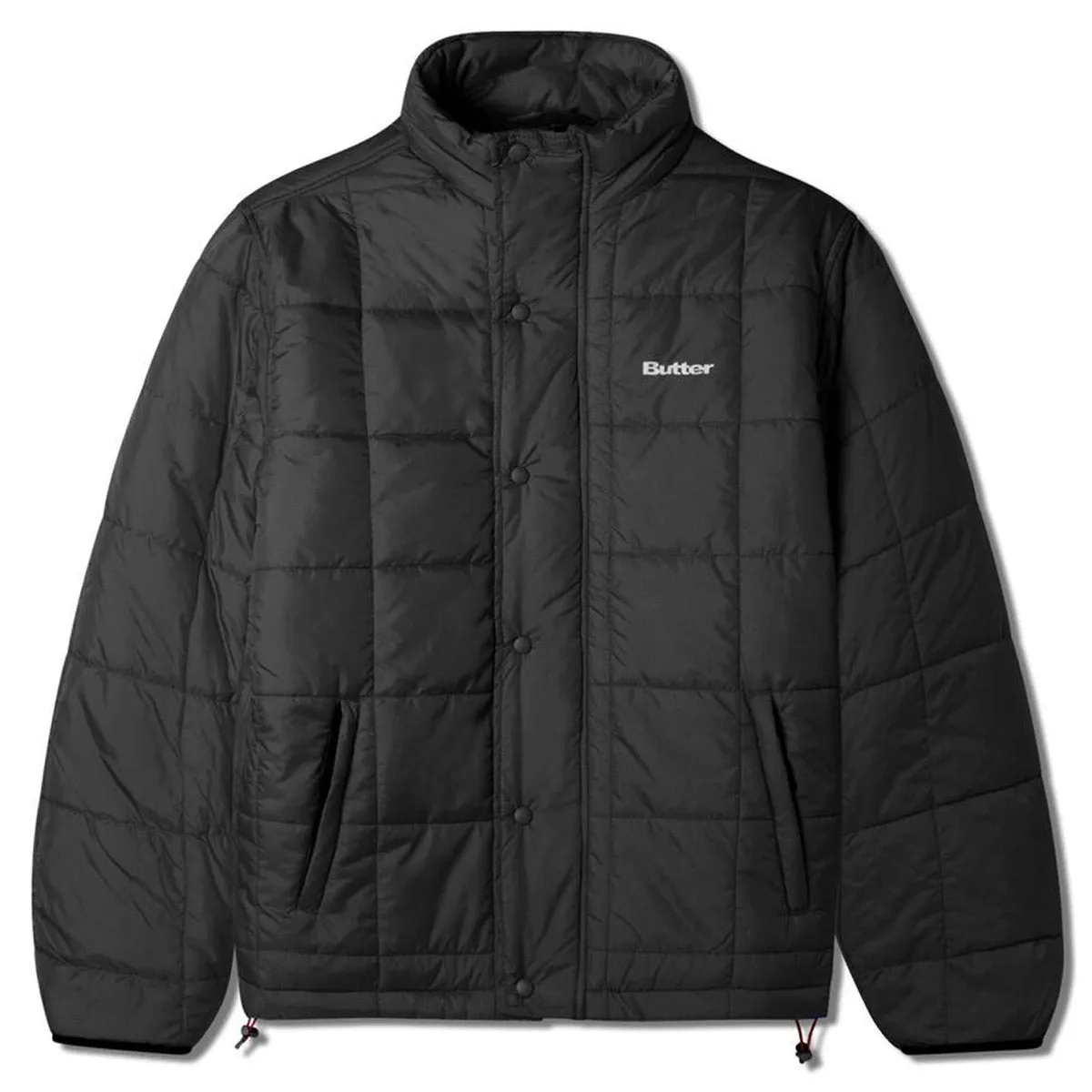 Butter Goods - Grid Puffer Jacket Black