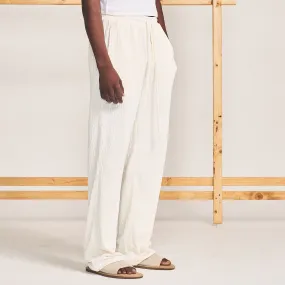 CABLE KNIT TROUSERS