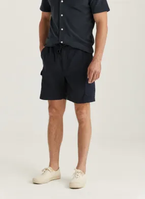 CARGO LINEN SHORTS