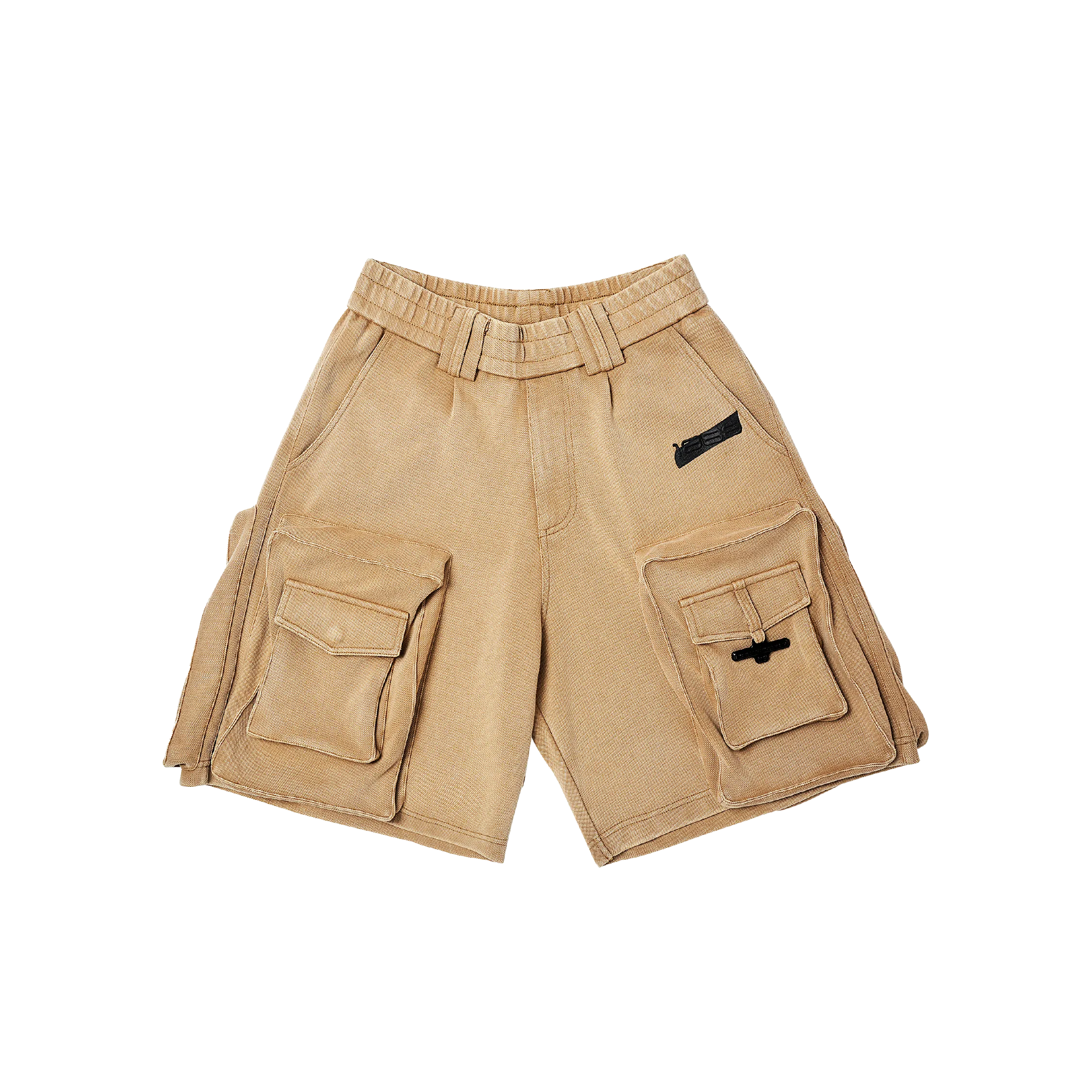 CARGO SHORTS- BEIGE