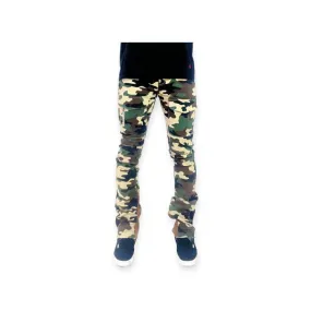 Cargo stack twill pants