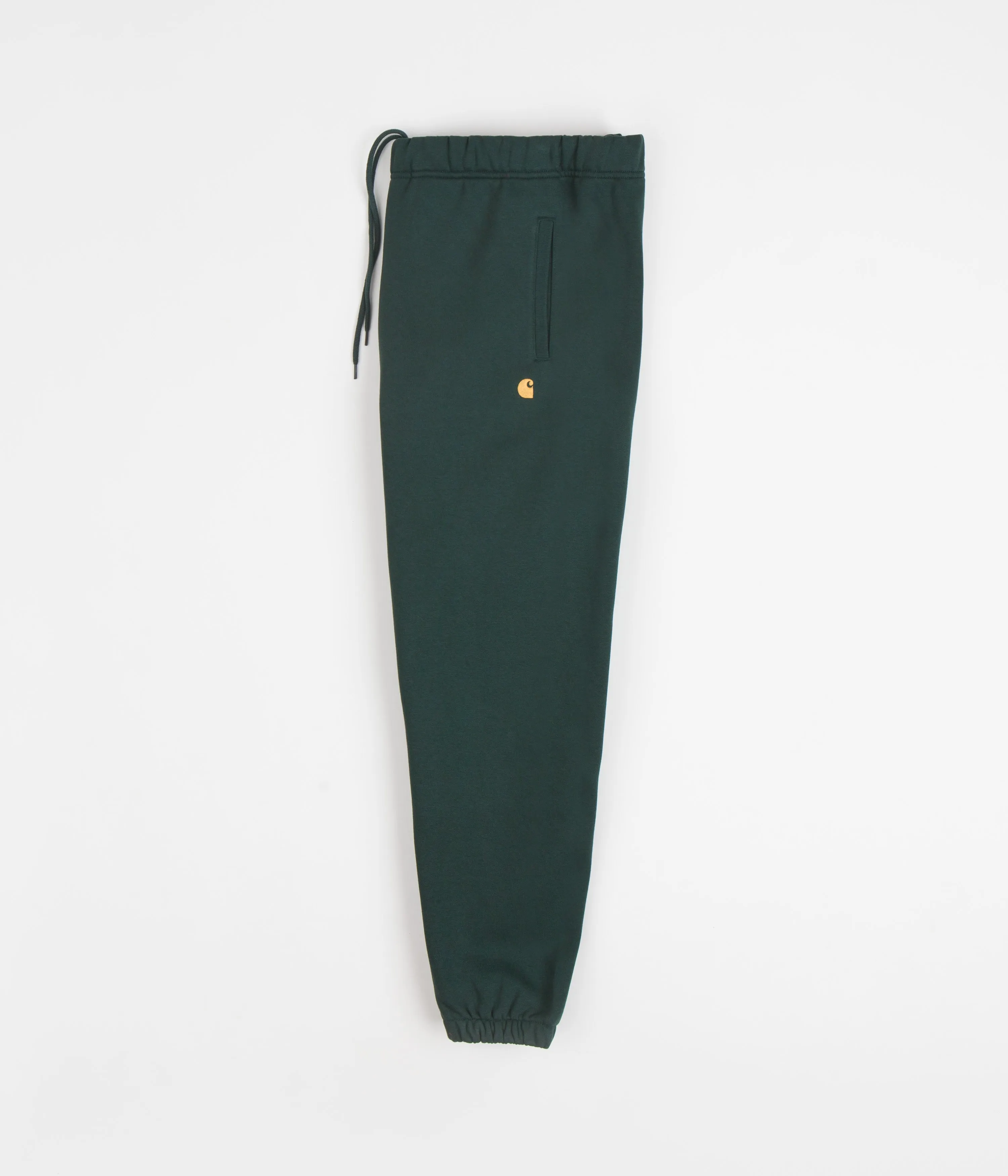 Carhartt Chase Sweatpants - Juniper / Gold