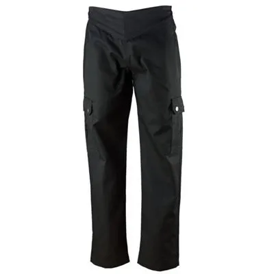 Chef Revival Ladies Cargo Chef Pants, Black, Large