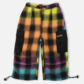 Colorful Checked Cargo Pant