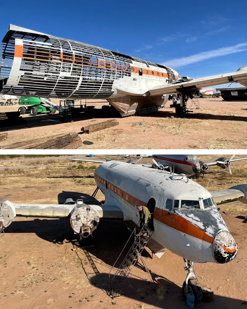 Custom Douglas C-54 Skymaster Tail # N6816D