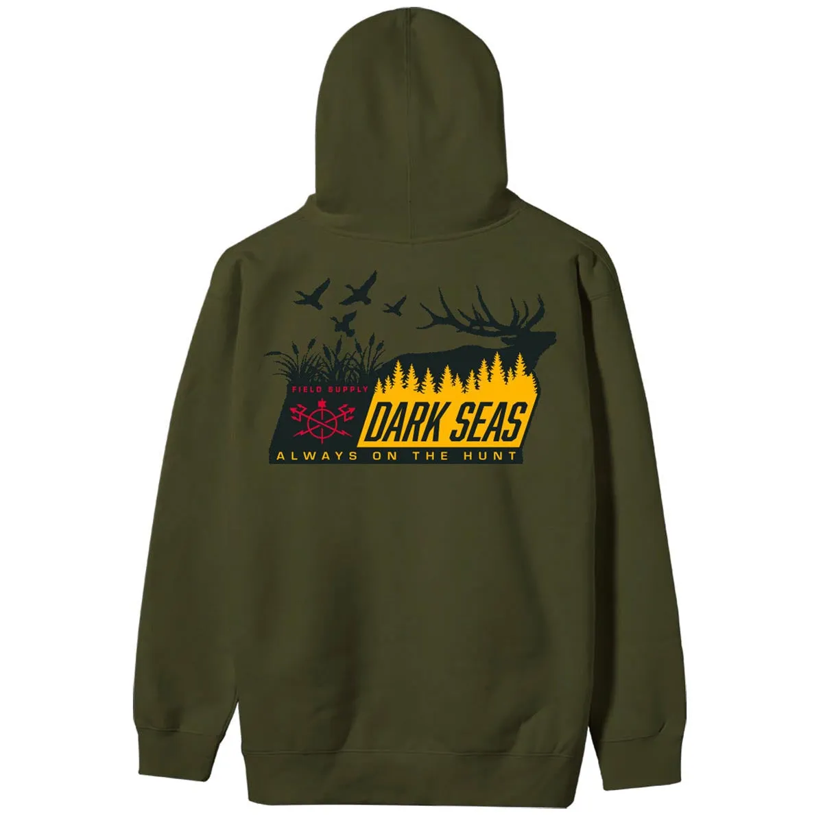 Dark Seas Provisions Hoodie - Army