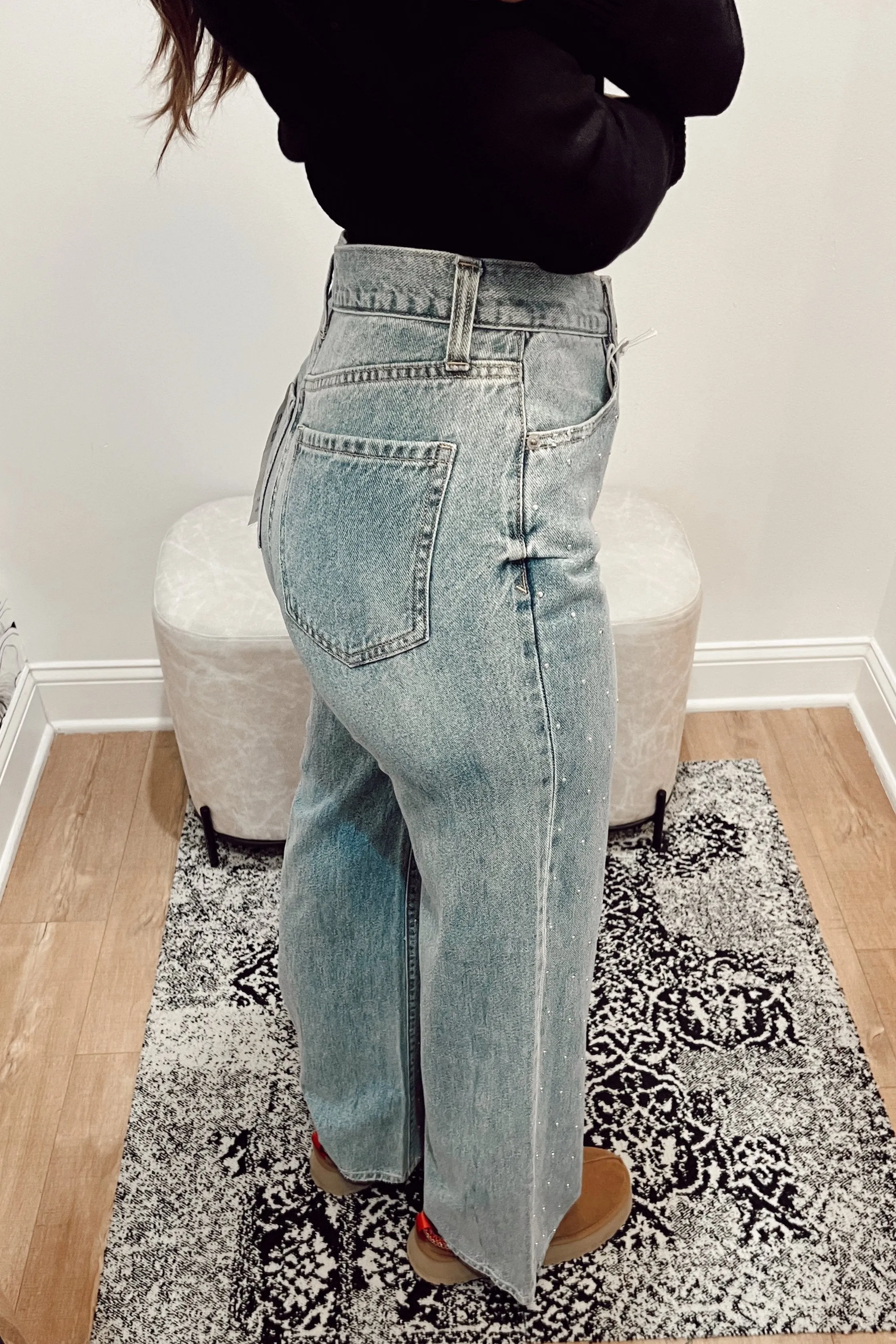 Daze Far Out Wide Leg Jeans