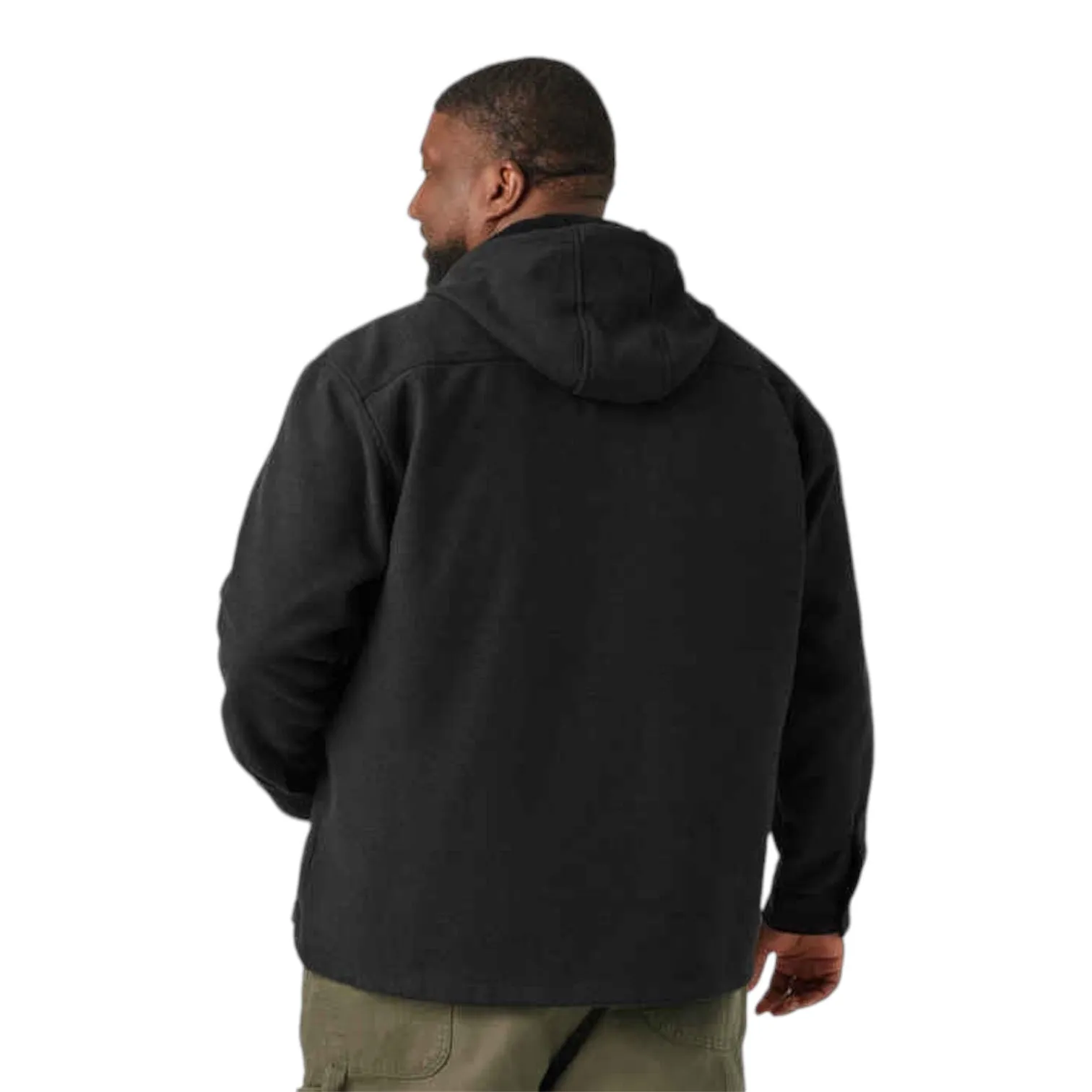 DICKIES MENS BONDED FLEECE JACKET BLACK