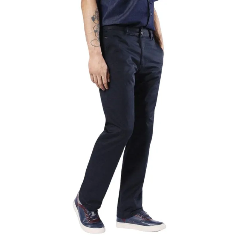 DIESEL CHI PITT 0JAKH 81E Mens Chino Trousers Hose Stretch Casual Navy Pants