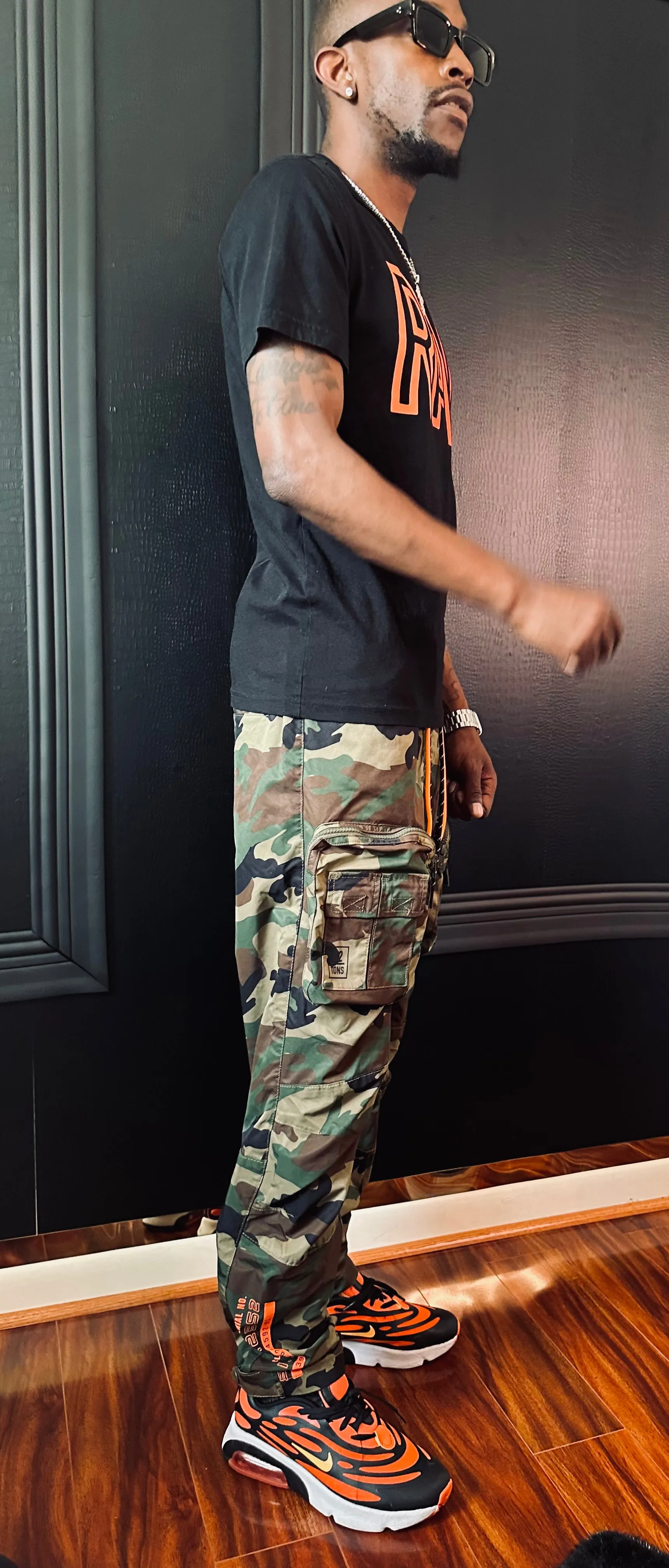 Distinct Camo Cargos Pants