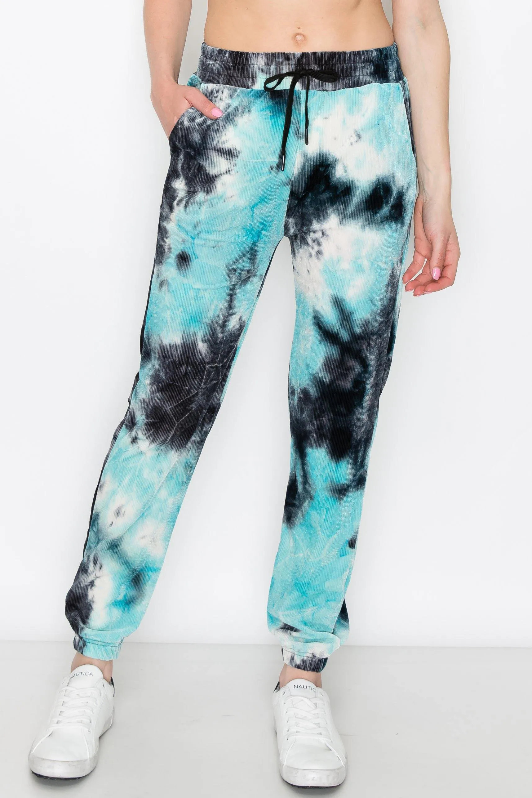 Drawstring Jogger Sweatpants - 5 Tie Dye Colors