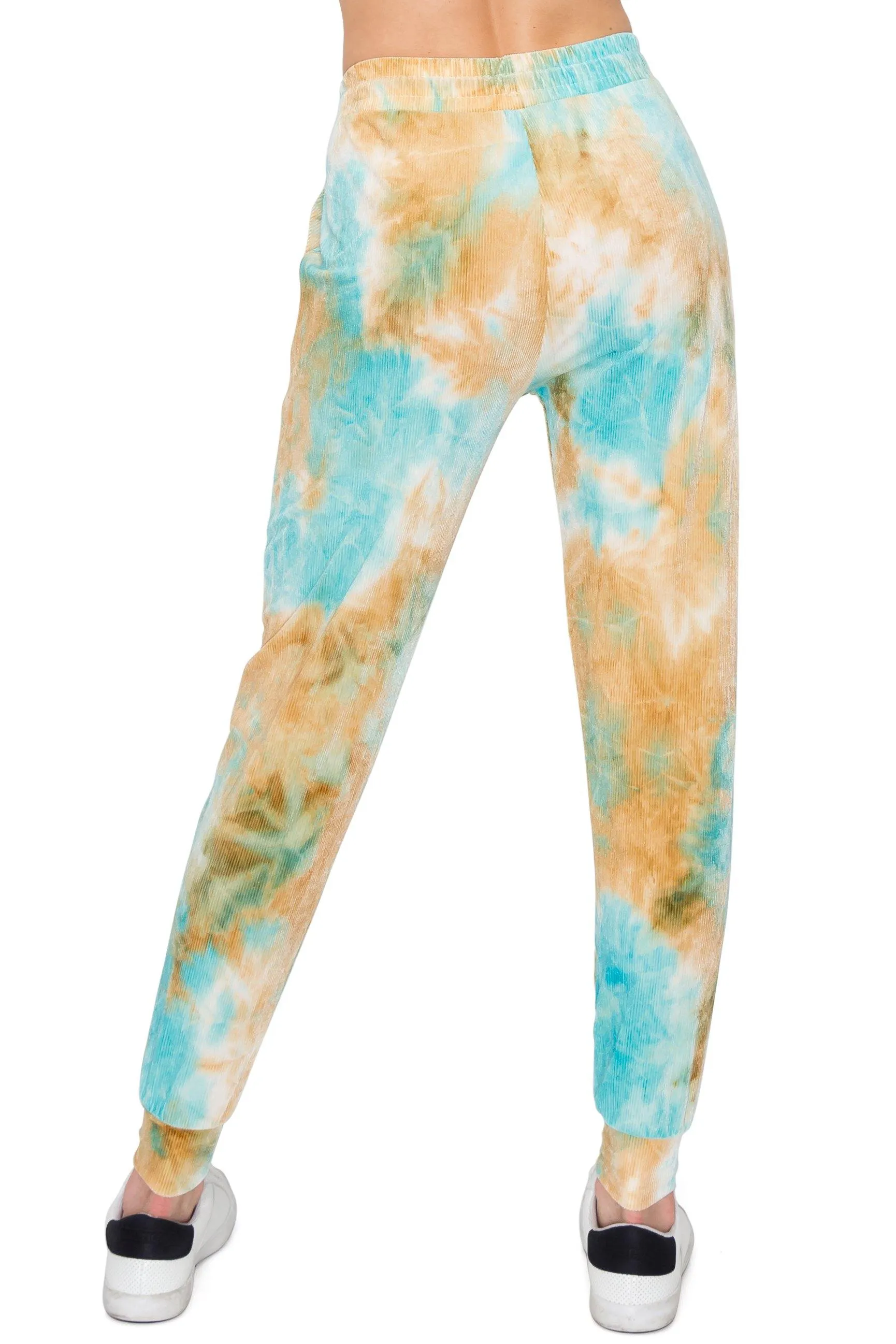 Drawstring Jogger Sweatpants - 5 Tie Dye Colors