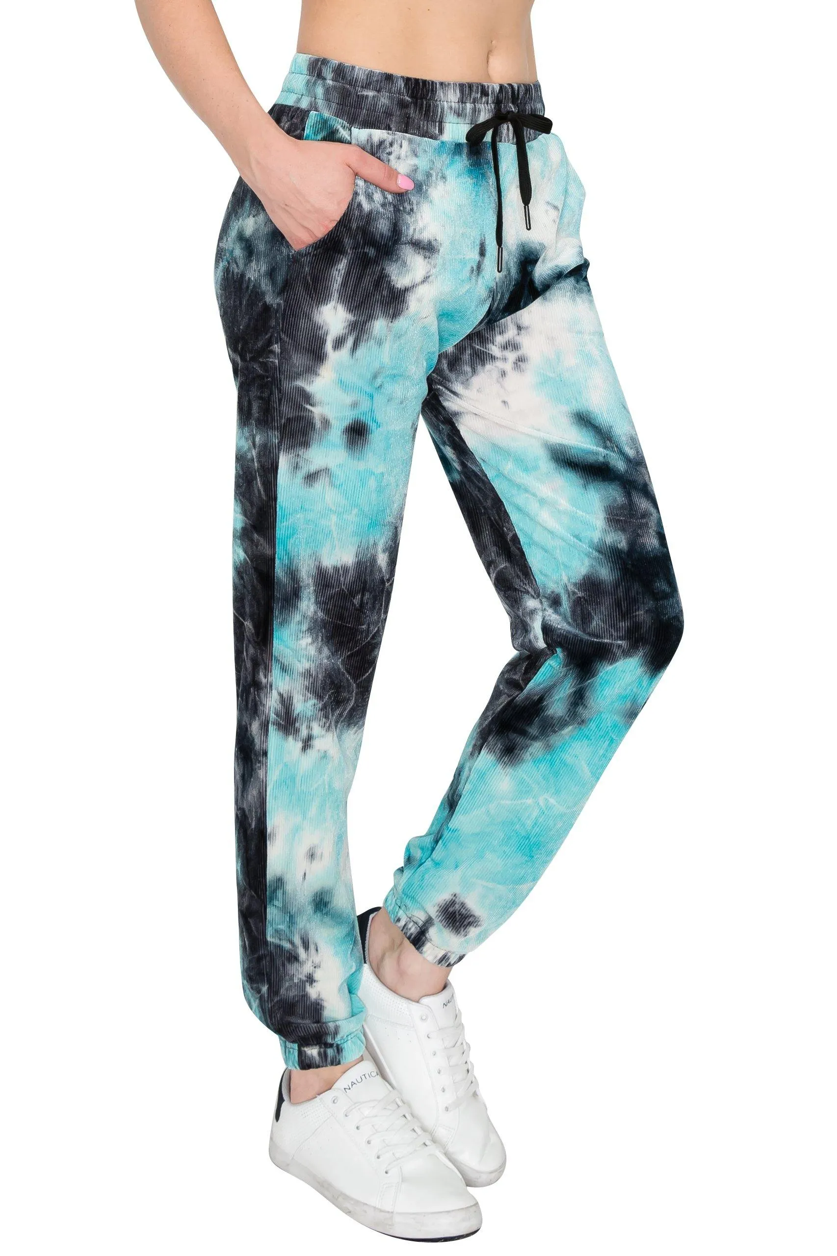 Drawstring Jogger Sweatpants - 5 Tie Dye Colors