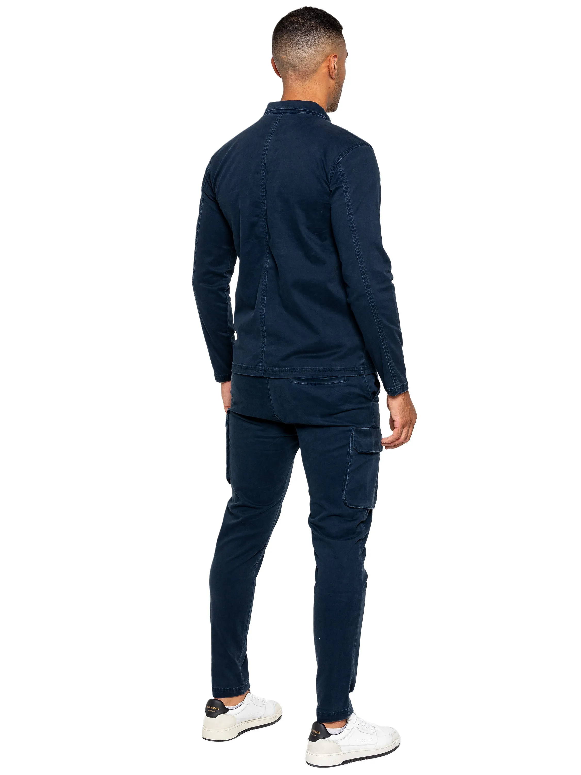 Enzo | Mens Cargo Tracksuit