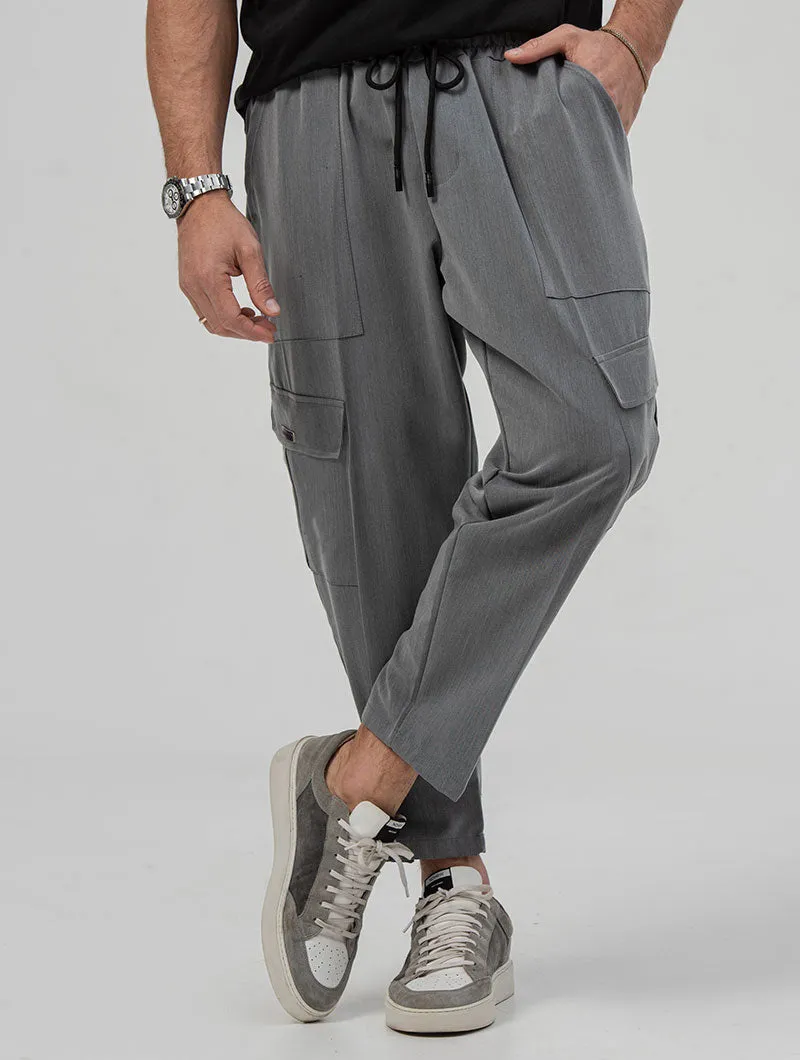 FELIX CARGO PANTS IN GREY