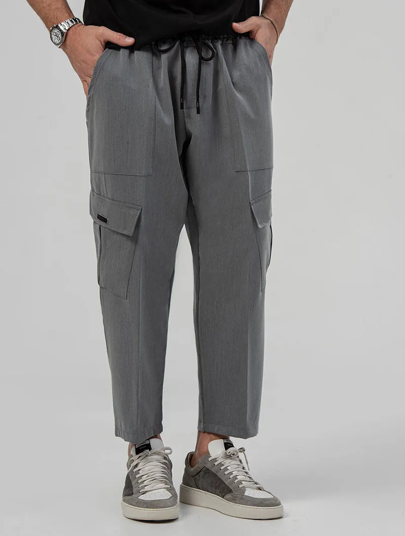 FELIX CARGO PANTS IN GREY