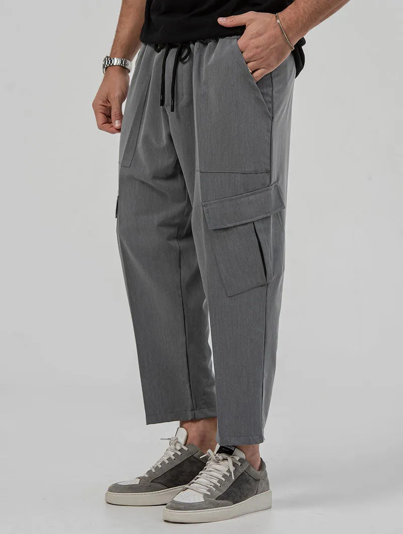 FELIX CARGO PANTS IN GREY