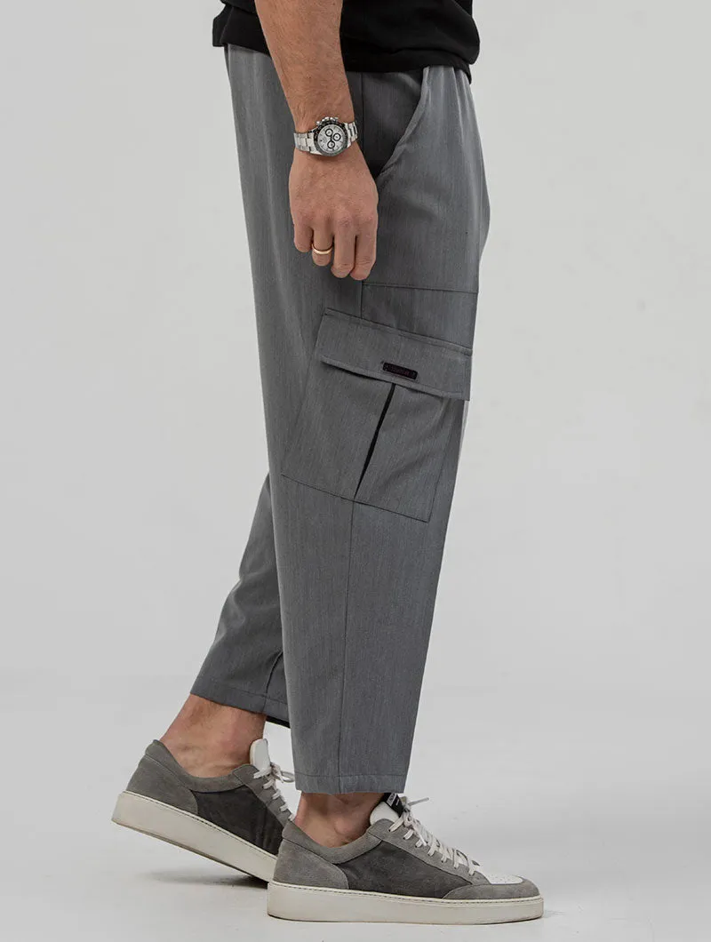 FELIX CARGO PANTS IN GREY