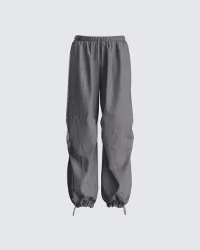 Finley Grey Parachute Pant