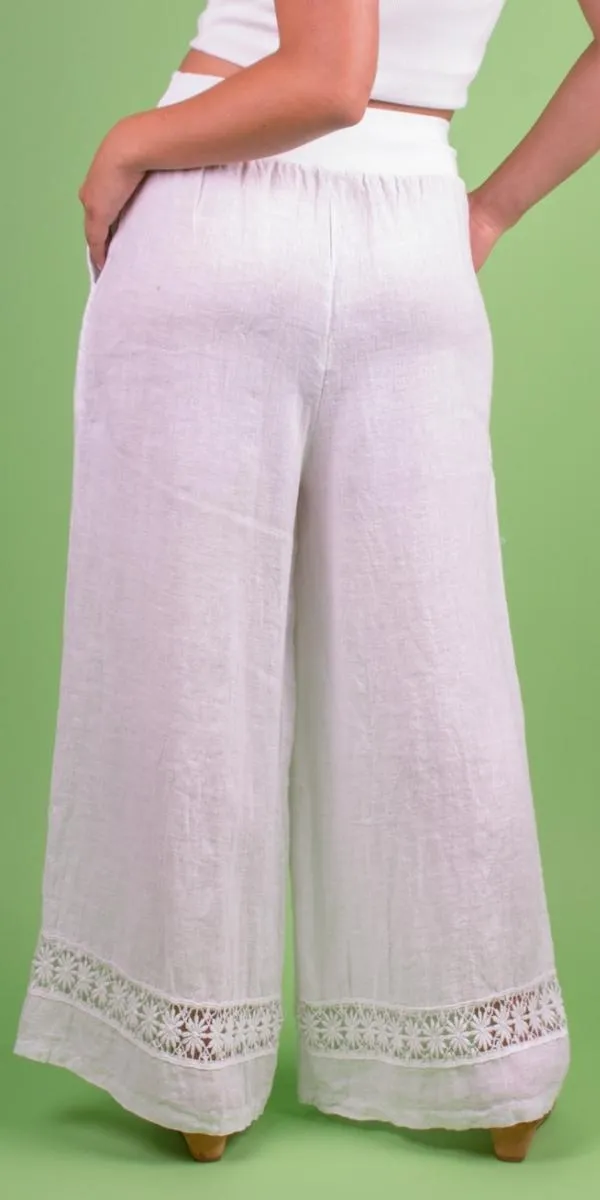 Fiorella Linen Pants