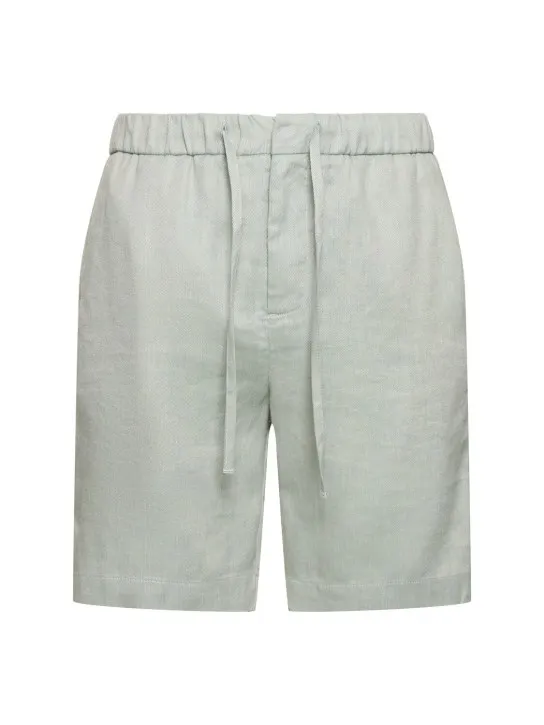 Frescobol Carioca   Felipe linen &amp; cotton shorts 