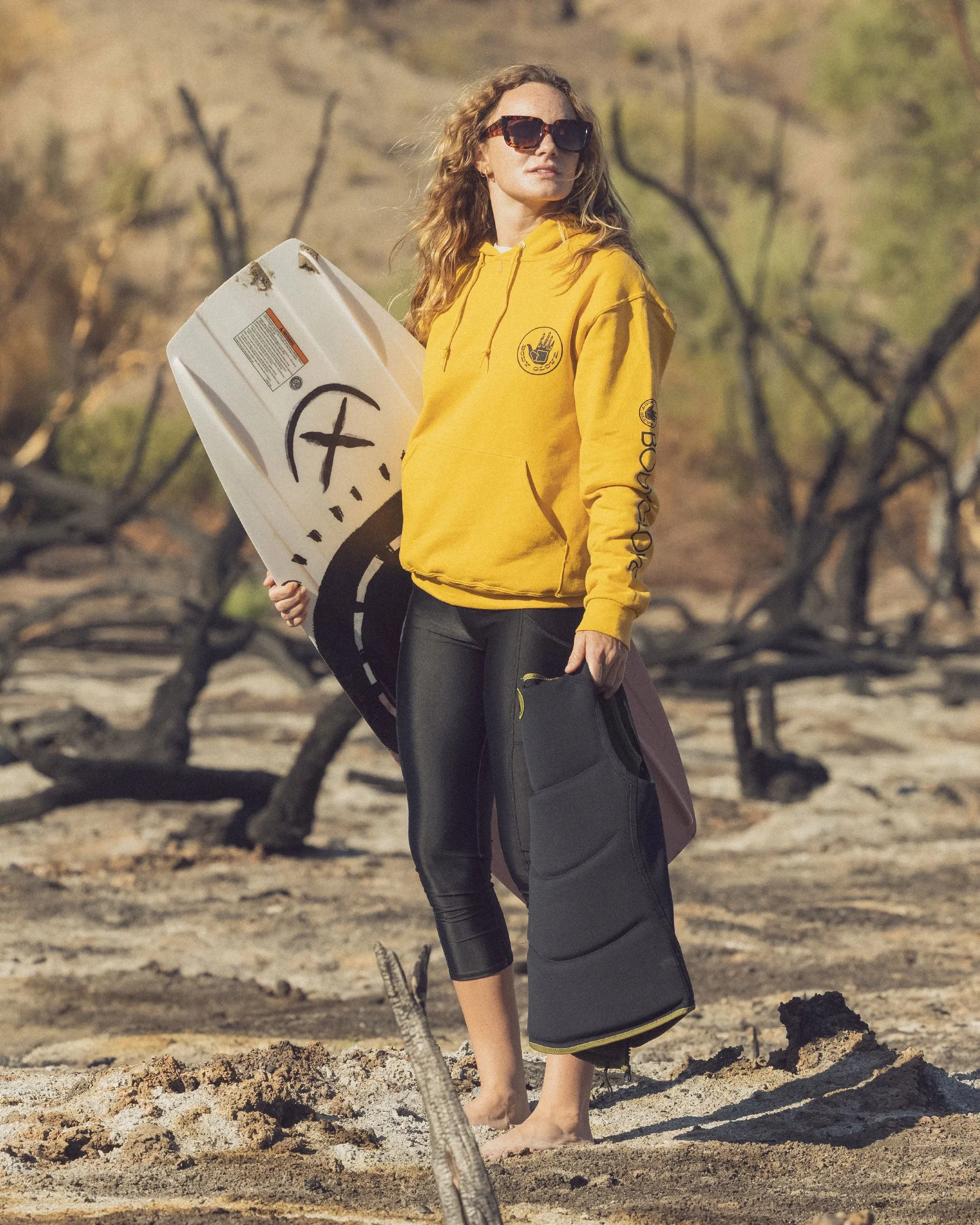 Heritage Pullover Fleece Hoodie - Mustard Heather