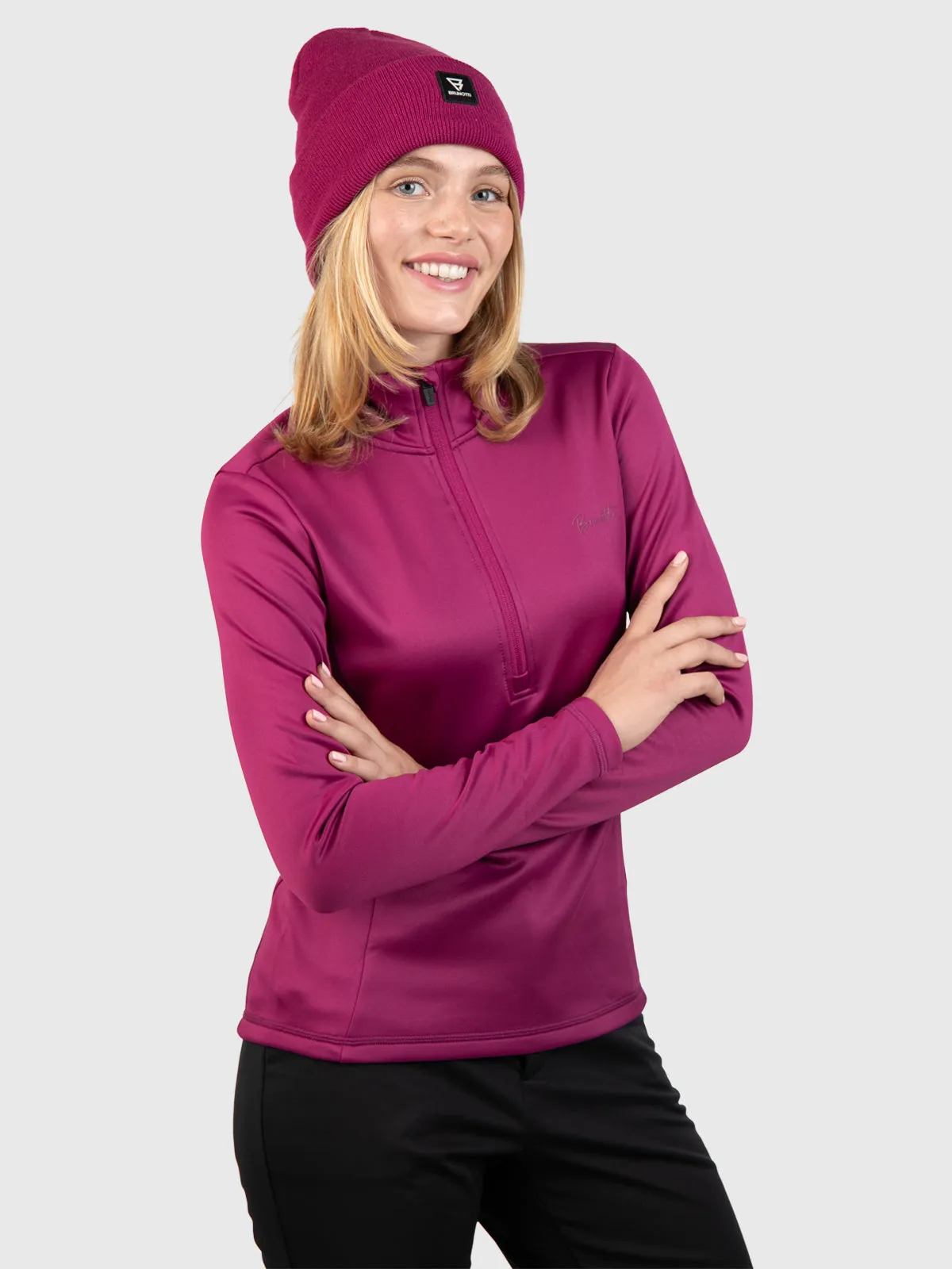 Heronne Women Fleece | Fuchsia